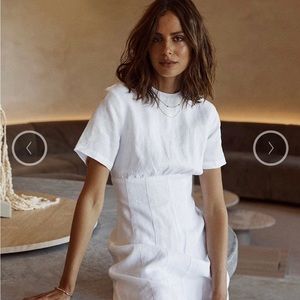 DISSH Womens Linen dress